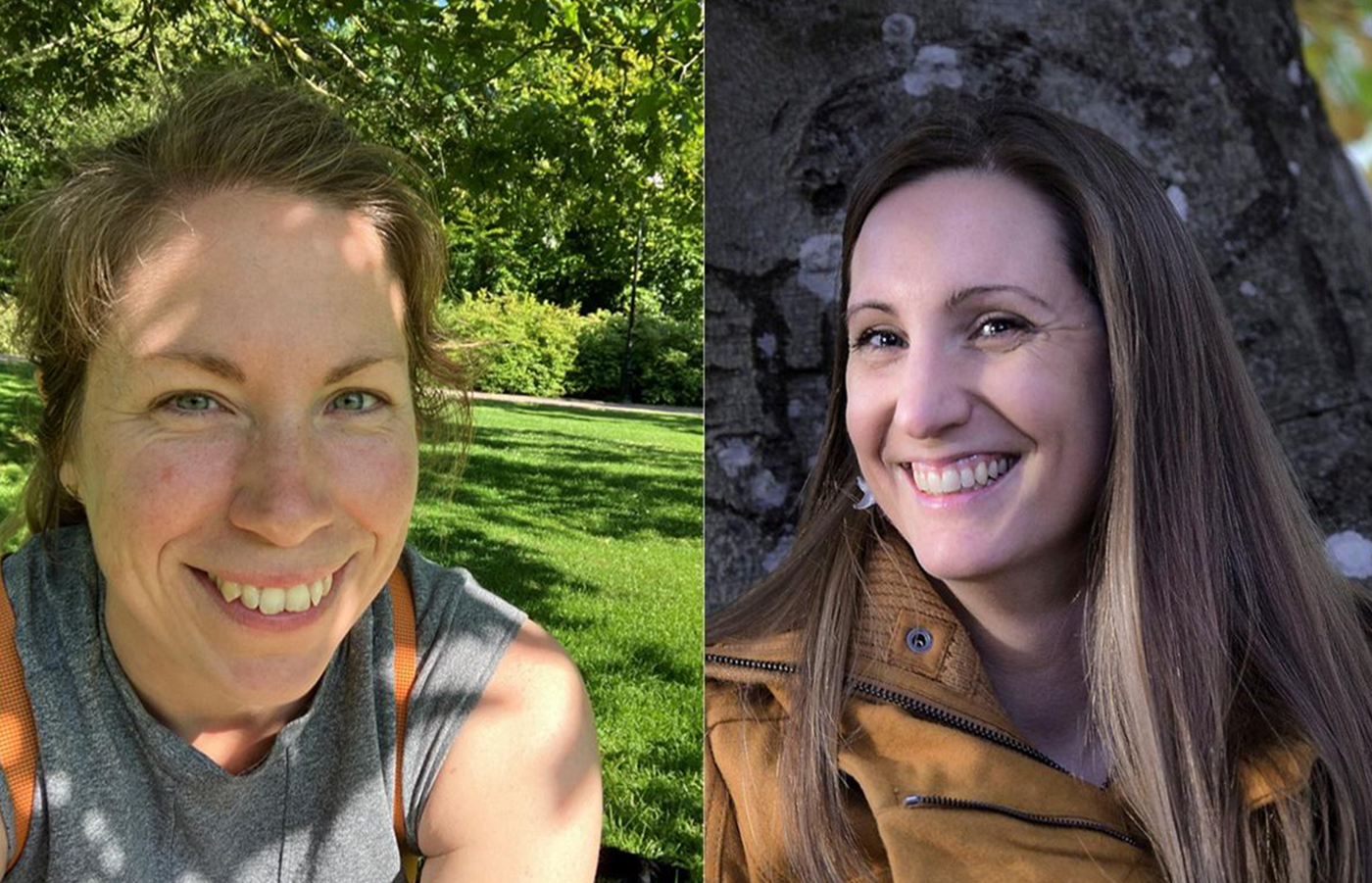 Porträtt av Veronica Andrén och Rebecca Möller